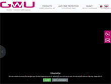 Tablet Screenshot of gummi-welz.com